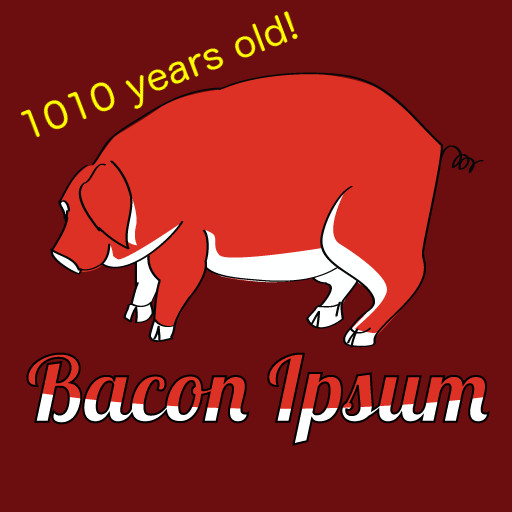 Ten Years of Bacon Ipsum Giveaway Bacon Ipsum
